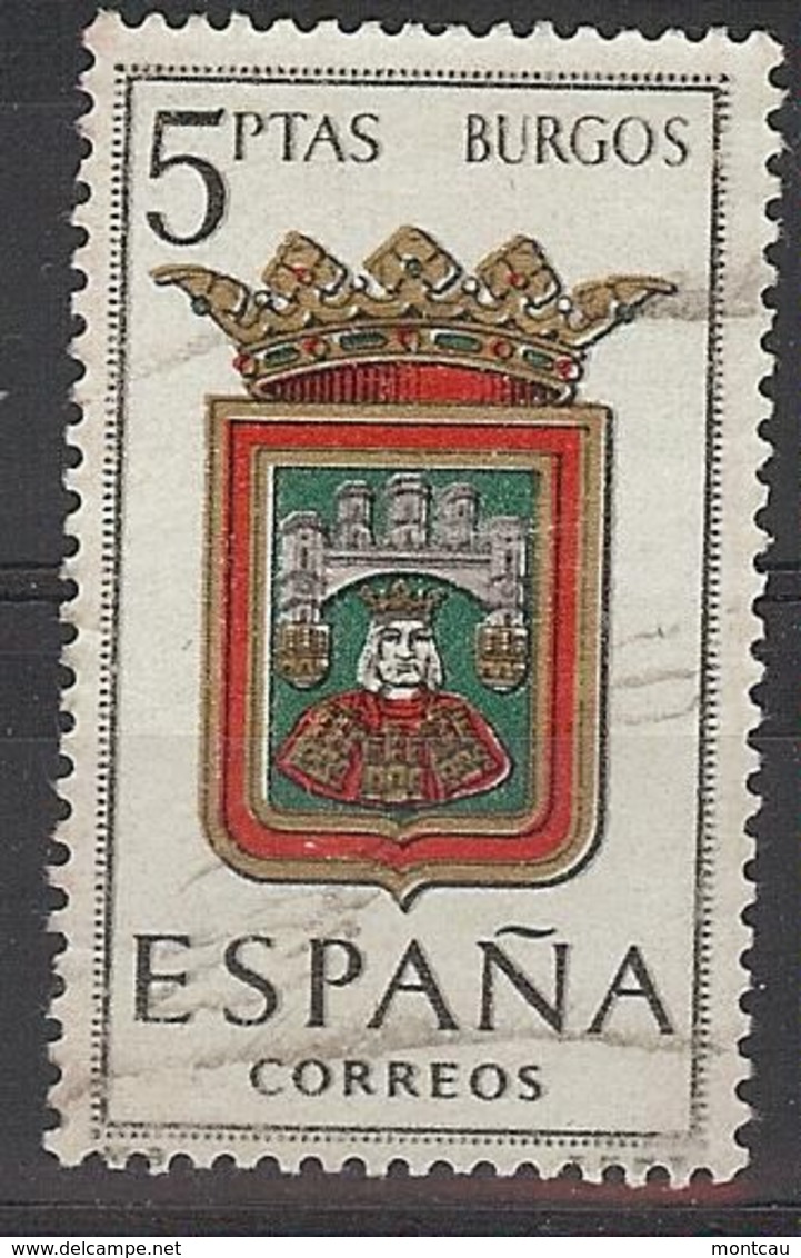 Espaï¿½a-Spain. Burgos (o) - Ed 1414, Yv=1053 - Usados