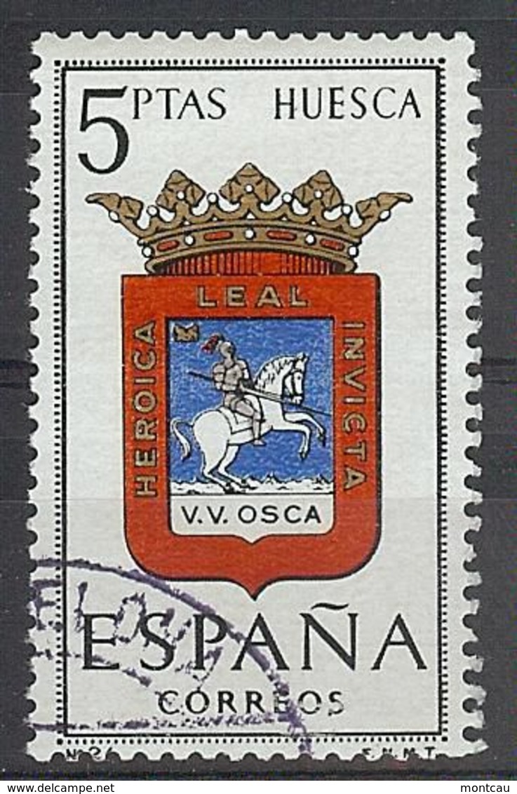 Espaï¿½a-Spain. Huesca (o) - Ed 1492, Yv=1068 - Usados