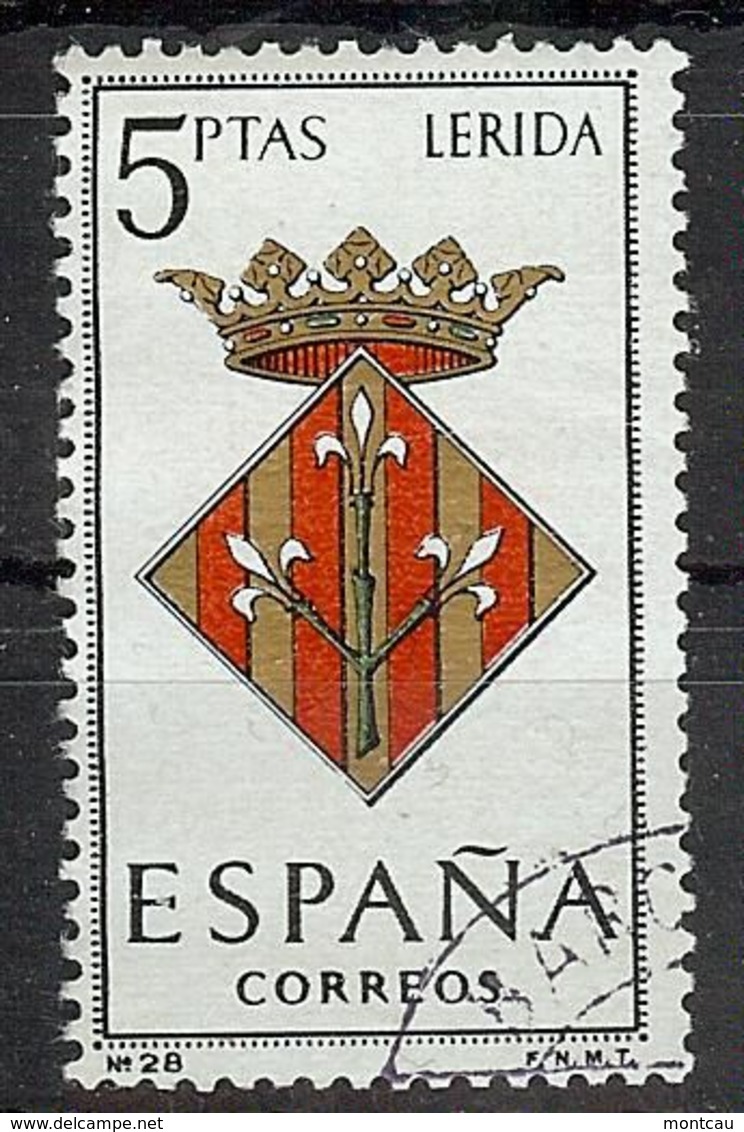 Espaï¿½a-Spain. Lleida (o) - Ed 1554, Yv=1072 - Usados