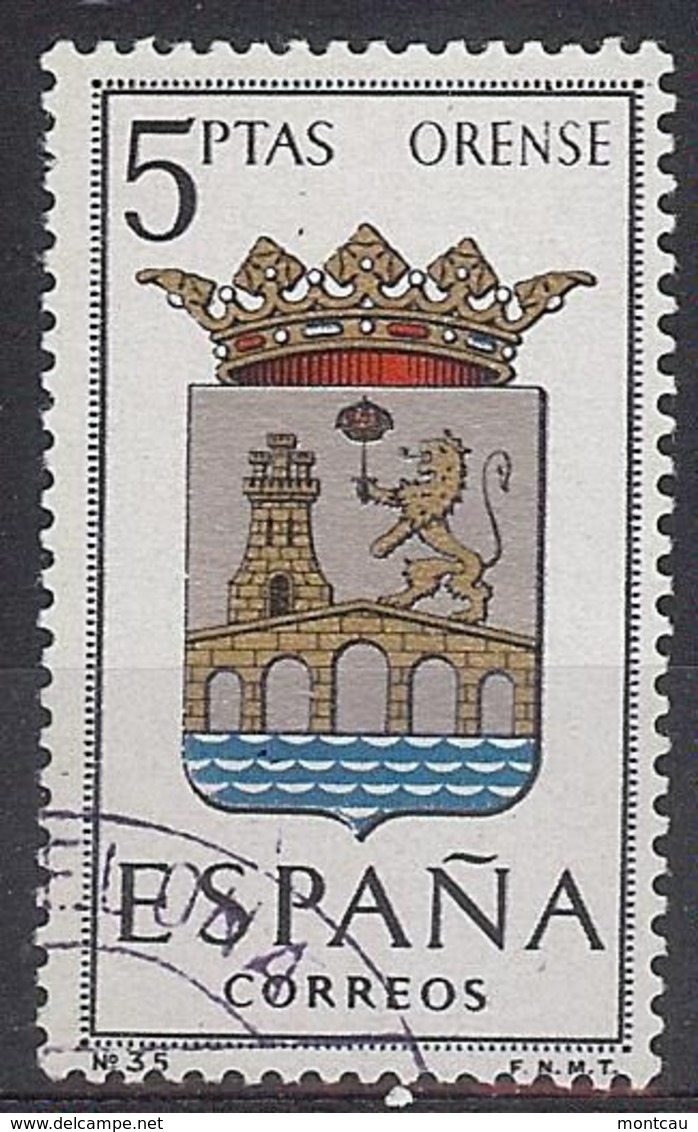 Espaï¿½a-Spain. Orense (o) - Ed 1561, Yv=1079 - Usados