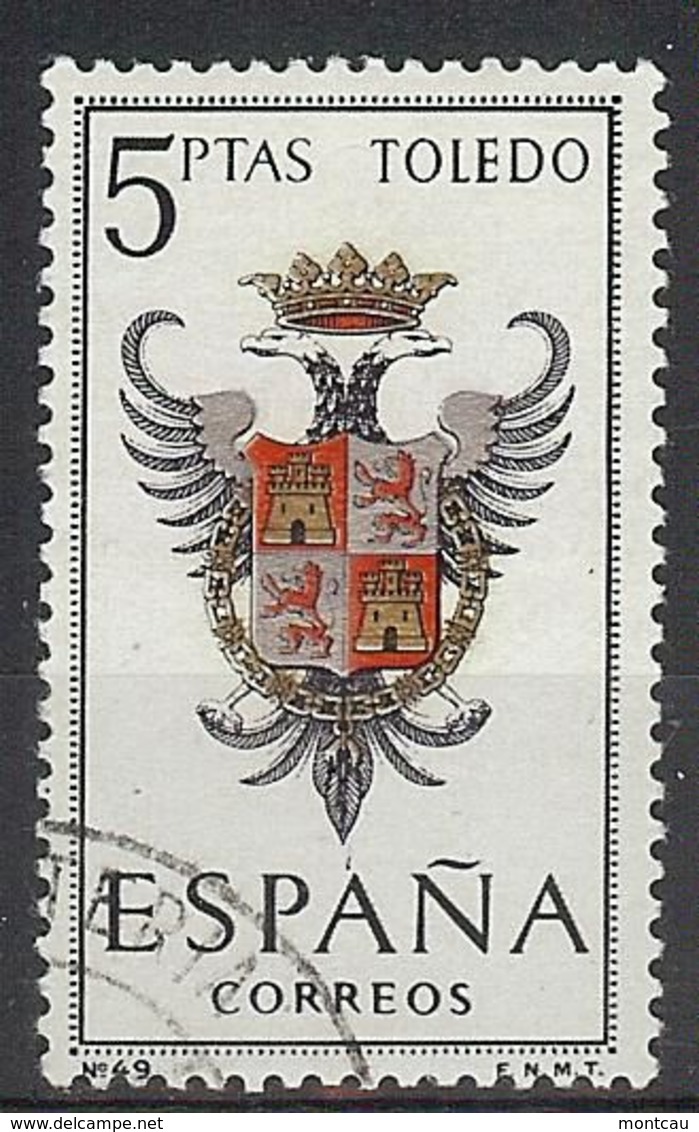 Espaï¿½a-Spain. Toledo (o) - Ed 1696, Yv=1093 - Usados