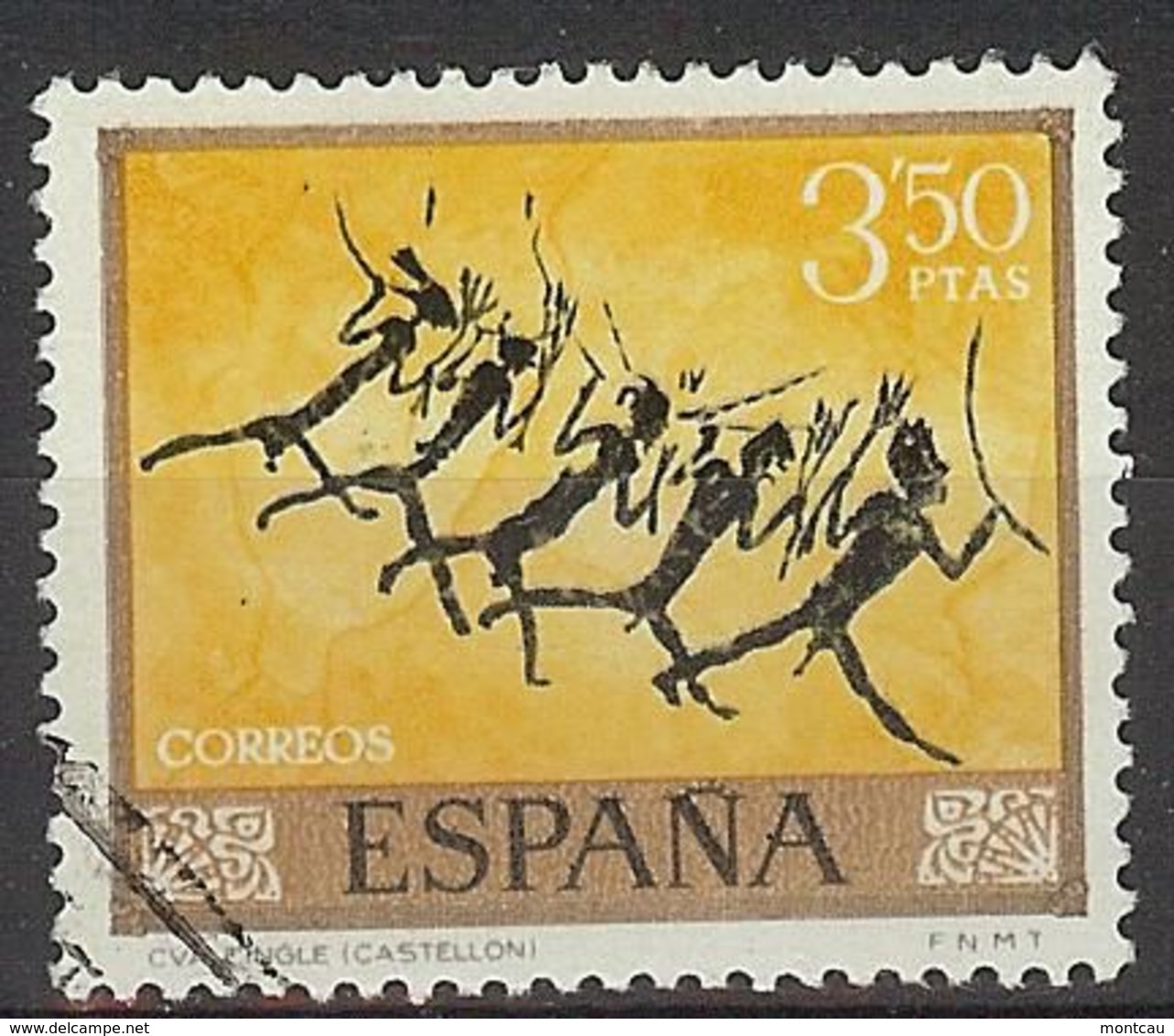 Espaï¿½a-Spain. Pinturas Rupestres (o) - Ed 1786, Yv=1456, Sc=1439, Mi=1672 - Usados