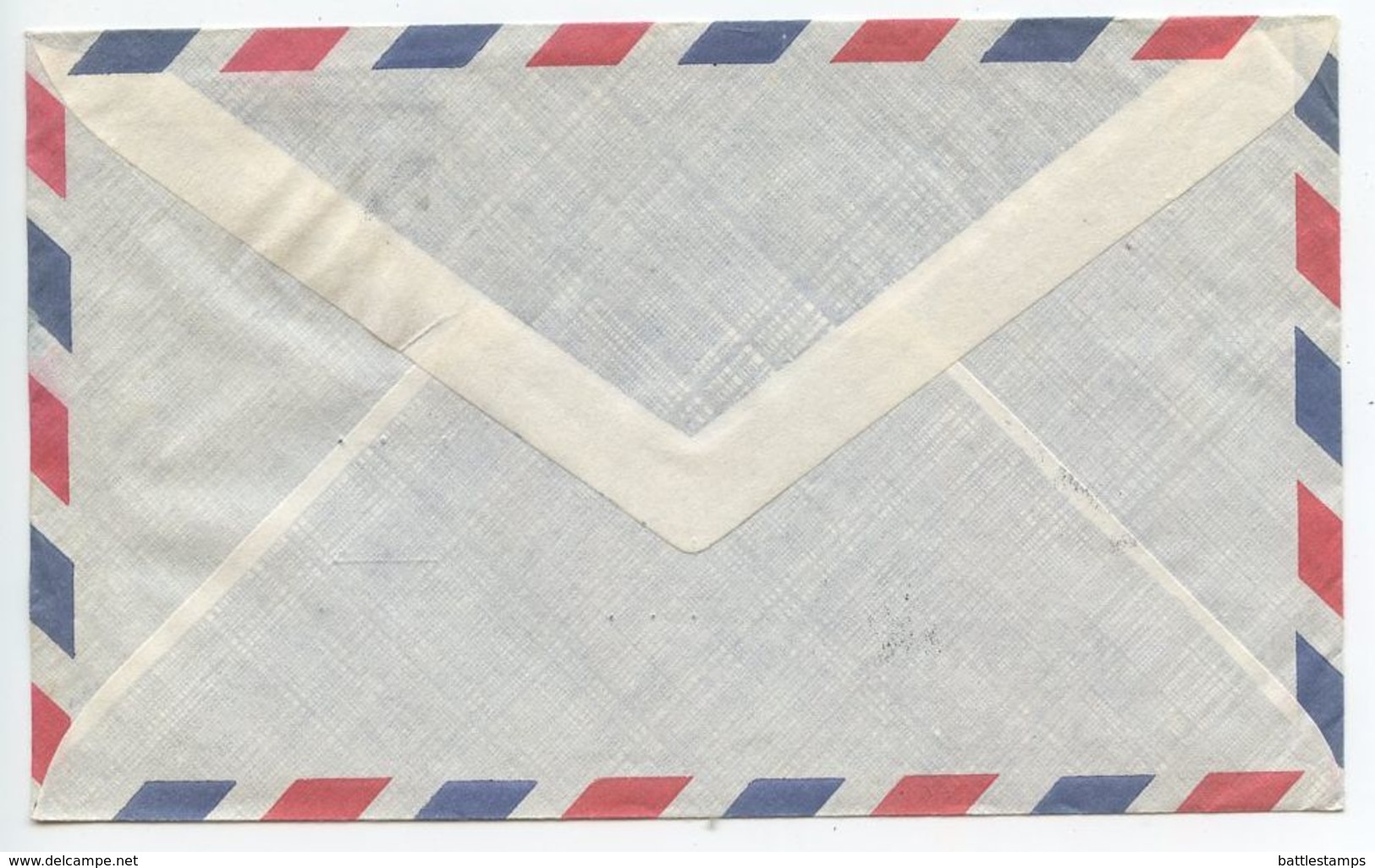 Peru 1970‘s Airmail Cover Callao - Madres Dominicas To Adrian Michigan - Peru