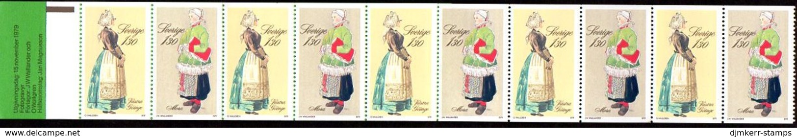 SWEDEN 1979 Christmas Booklets MNH / **.  Michel MH75-76 - 1951-80