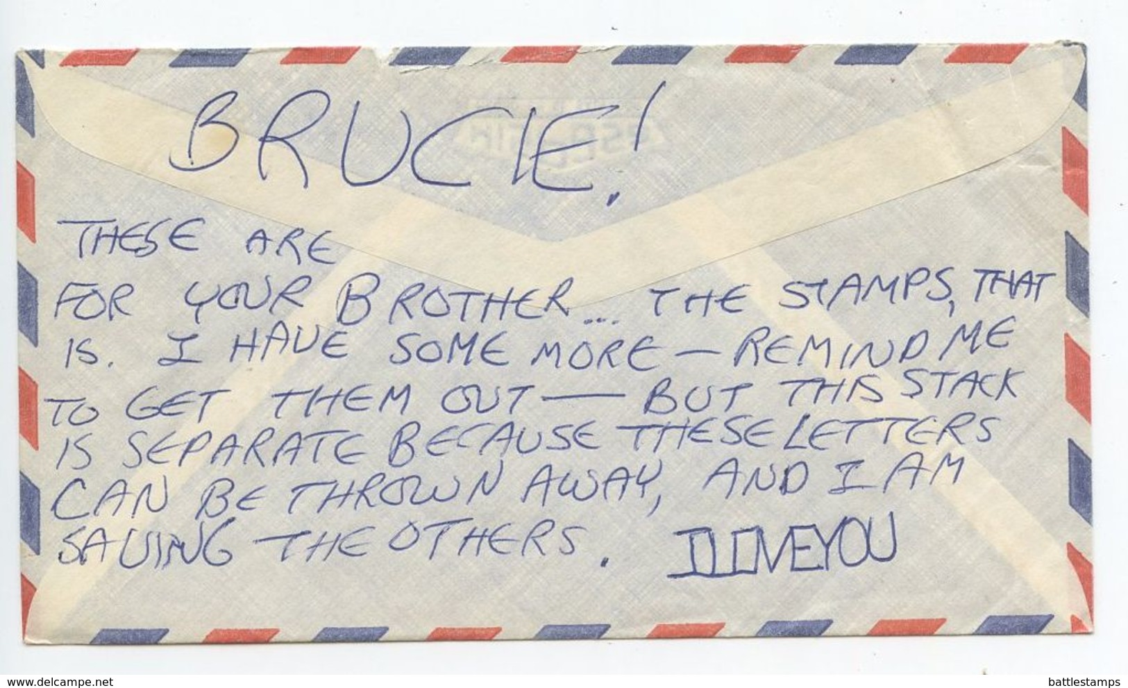 El Salvador 1972 Airmail Cover Ahuachapán To Yucaipa California, Scott 829 - El Salvador