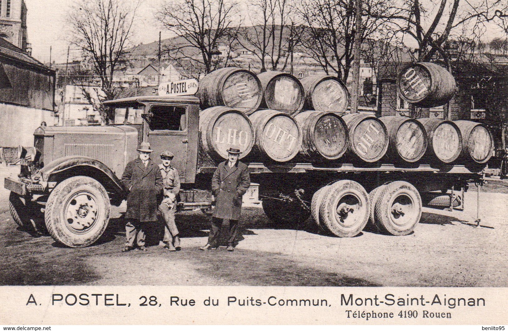 CPA De MONT- SAINT-AIGNAN - Entreprise A.POSTEL. - Mont Saint Aignan