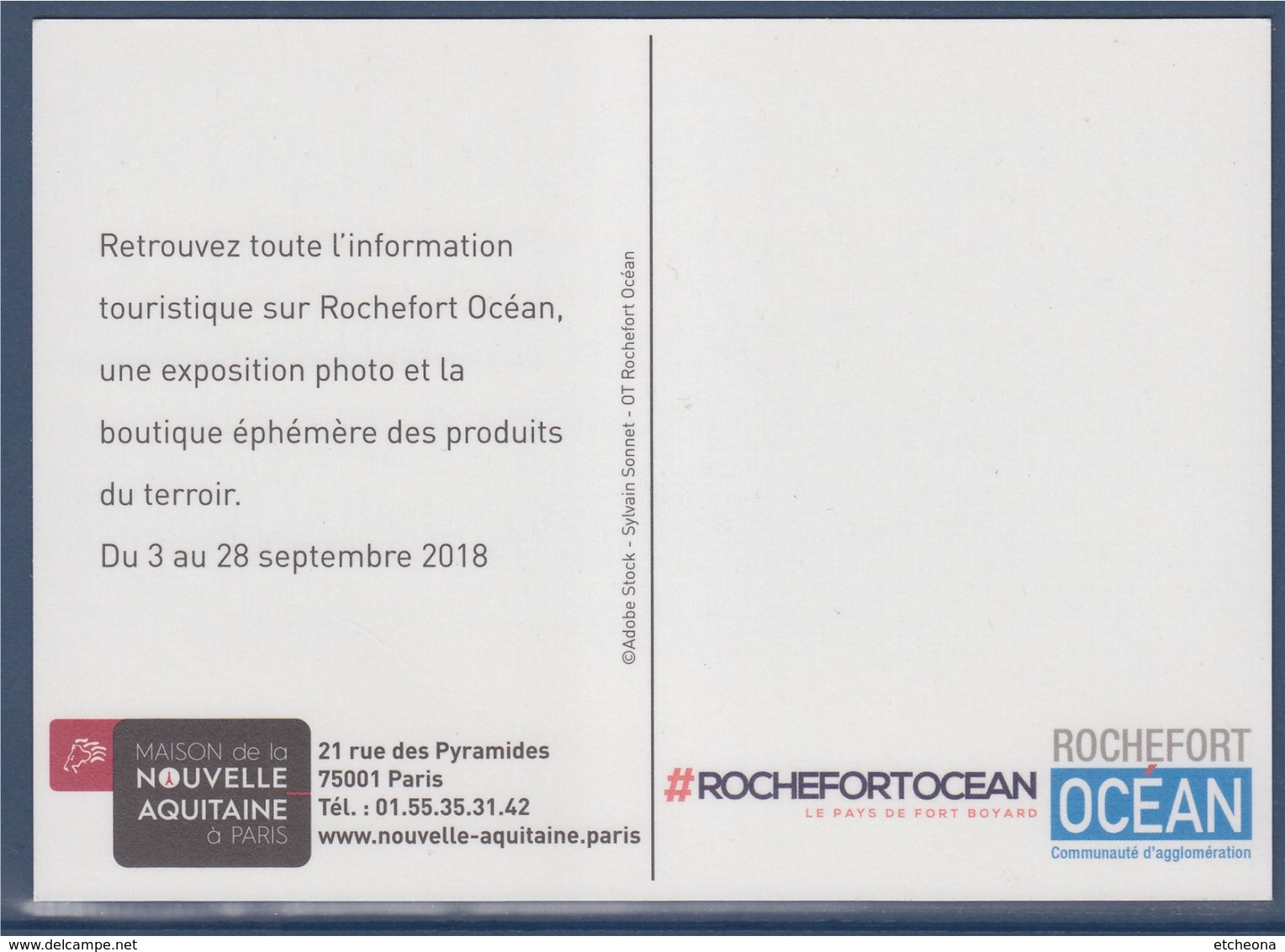 = Rochefort Océan, Maison Nouvelle Aquitaine à Paris, En Septembre, Illustrtion L'Hermione - Manifestations