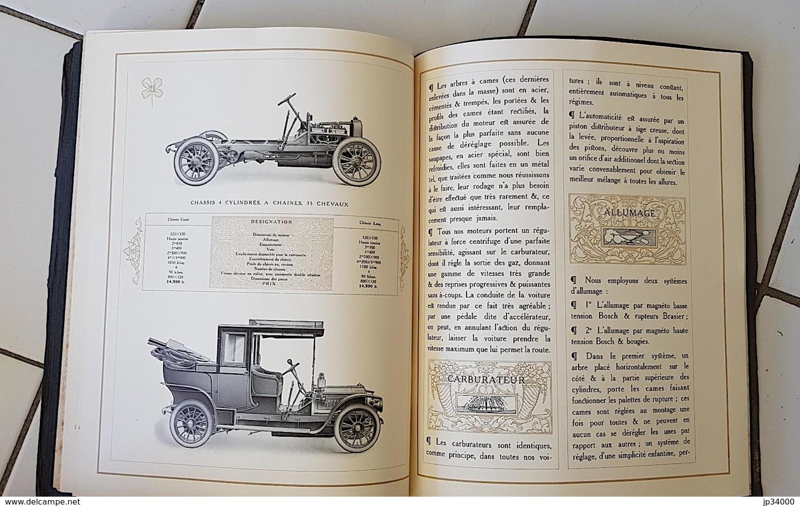 CATALOGUE BRASIER "Il était une fois une Automobile", texte Henry Kistemaeckers.