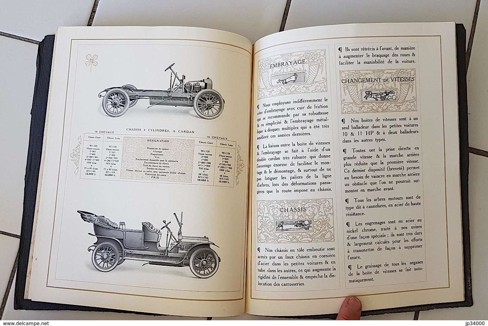 CATALOGUE BRASIER "Il était une fois une Automobile", texte Henry Kistemaeckers.