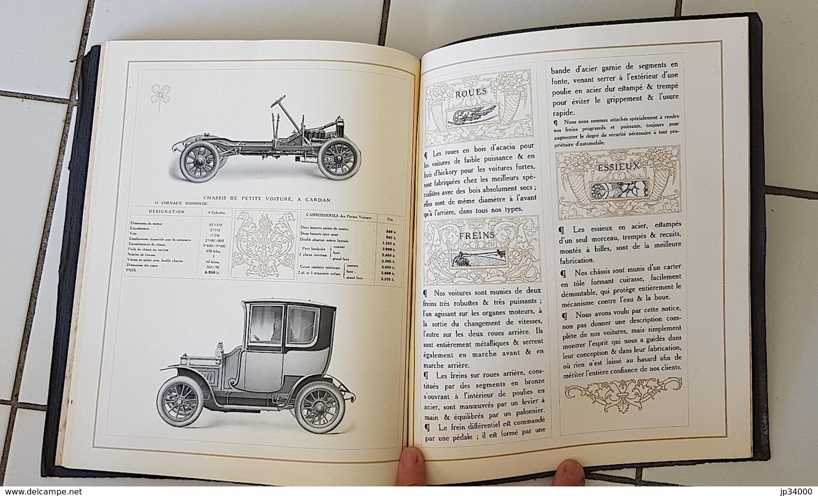 CATALOGUE BRASIER "Il était une fois une Automobile", texte Henry Kistemaeckers.