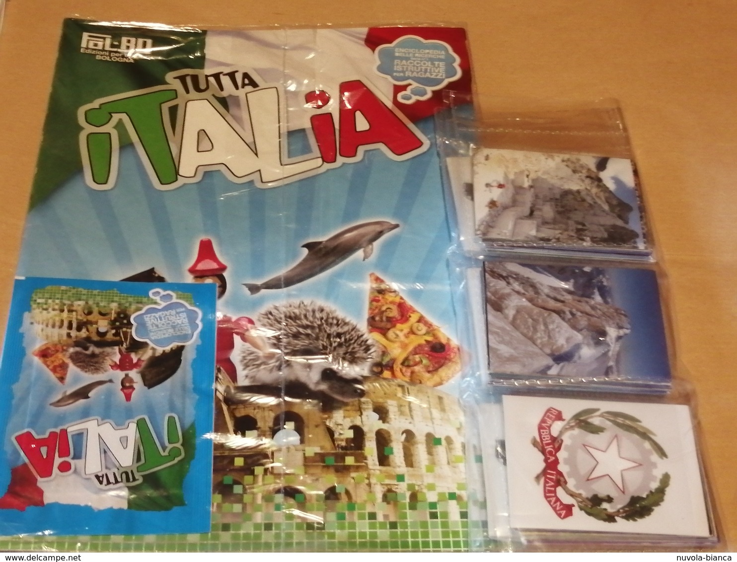 Tutta Italia Album Vuoto+set Completo Figurine Fol Bo 2013 - Altri & Non Classificati