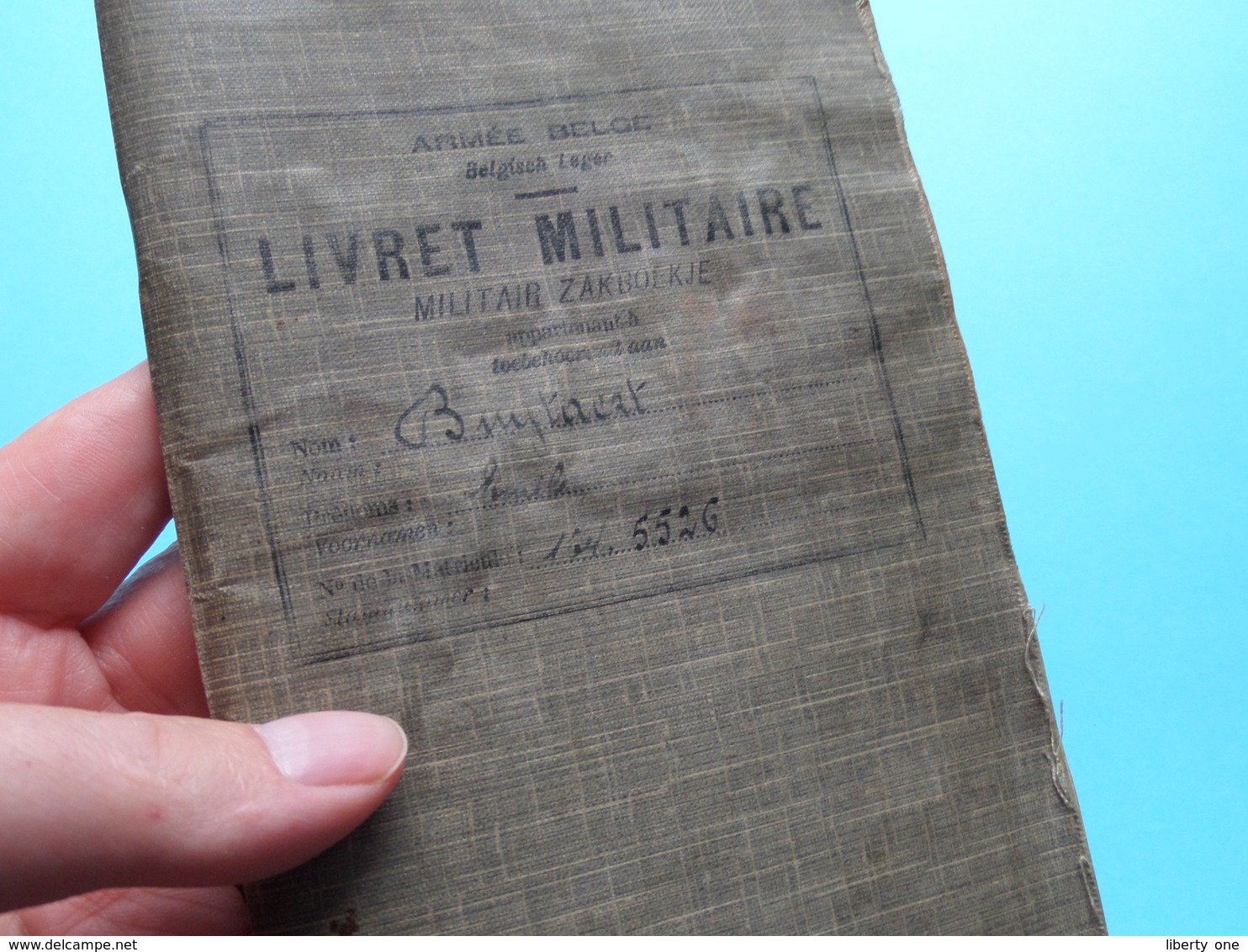 Livret MILITAIRE ( BUYTAERT Emile Nr. 164 5526 / Klasse 1920 Bazel ) + Enkele Dokumenten > Zie Foto's ) ! - Documents