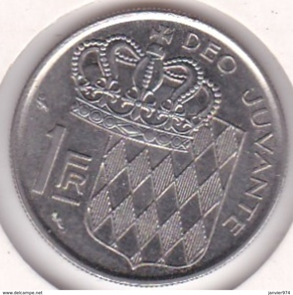 MONACO. 1 FRANC 1960 RAINIER III - 1960-2001 New Francs