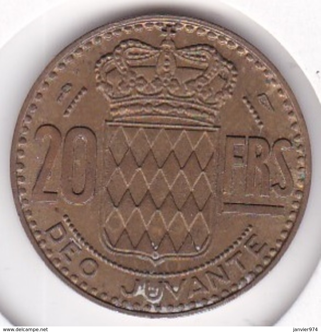 MONACO. 20 FRANCS 1950 . RAINIER III - 1949-1956 Anciens Francs