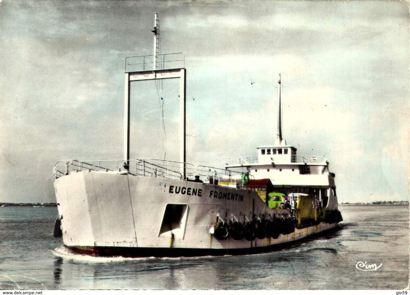 Transports > Bateaux > Autres / BAC  EUGENE  FROMENTIN  / ILE  OLERON - Autres & Non Classés