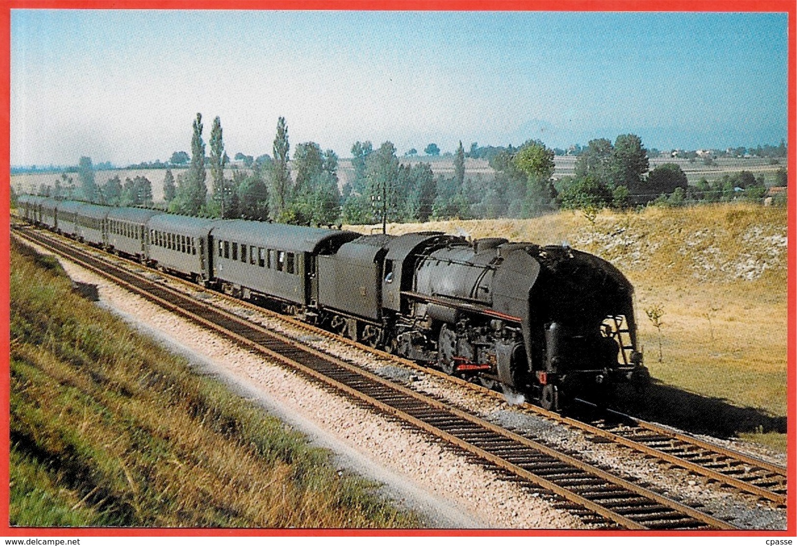 CPM 63 Puy-de-Dôme - Environs de RANDAN (Lot de 5) Locomotive Train