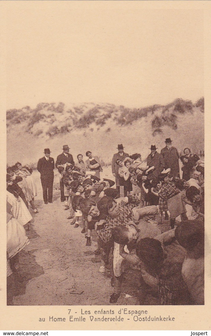 Les Enfants D'espagne, Home Van Der Velde, Oostduinkerke, 2 Scans, 7 - Oostduinkerke