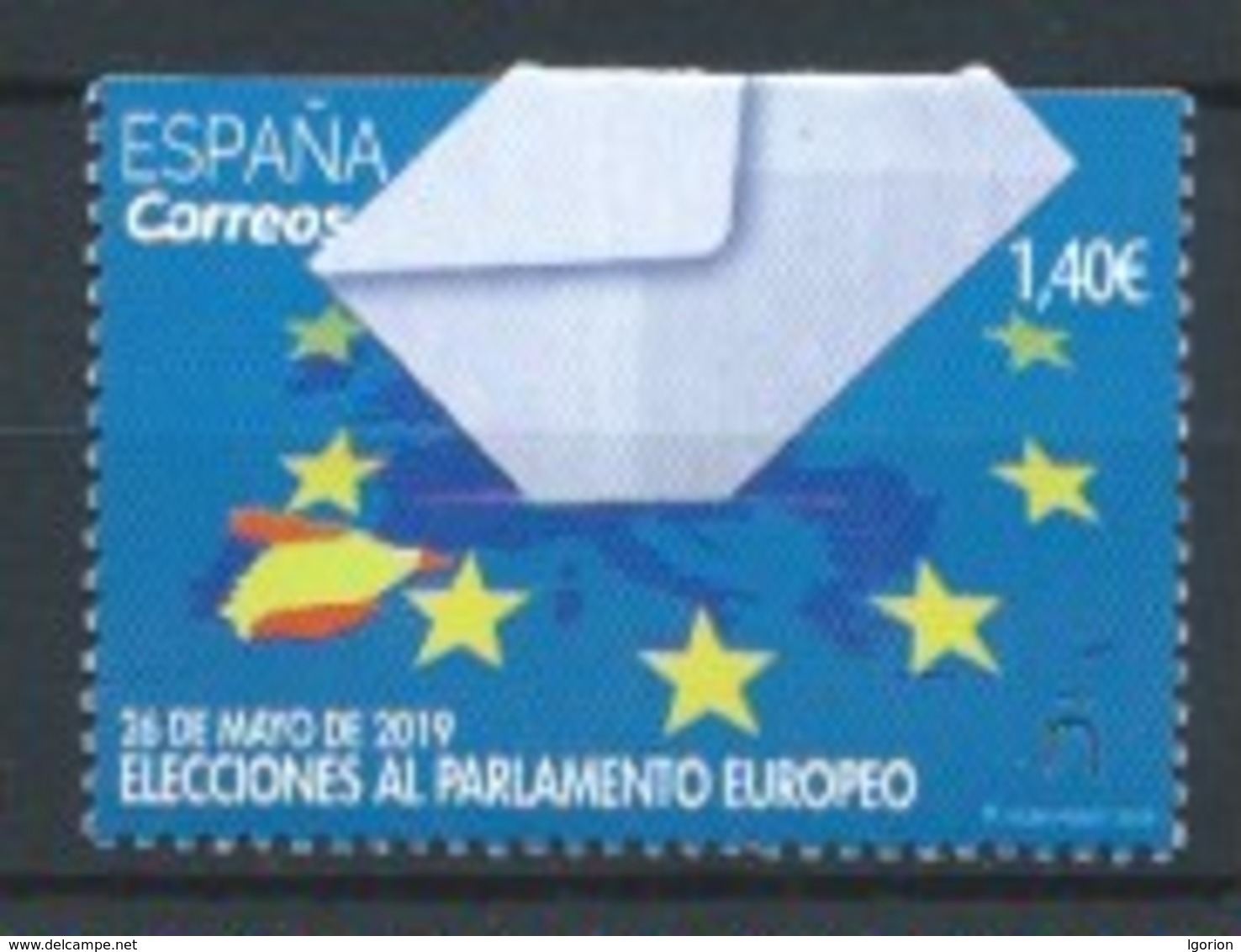 ESPAÑA 2019 ** ANIV.ELECCIONES PARLAM.EUROPEO - Nuovi