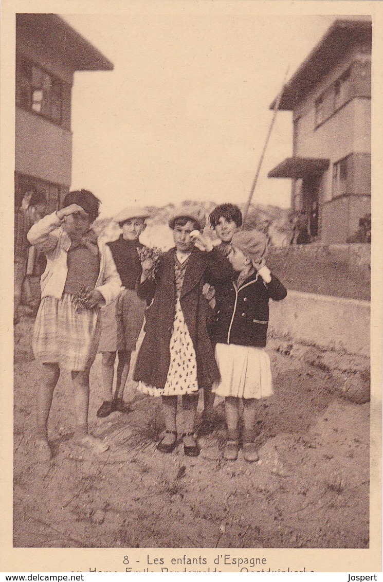 Les Enfants D'espagne, Home Van Der Velde, Oostduinkerke, 2 Scans, 8 - Oostduinkerke