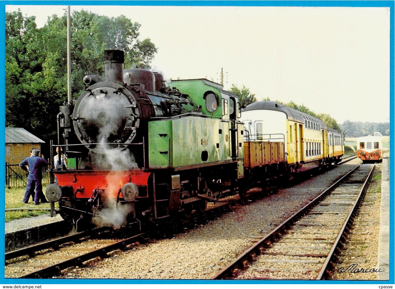 CPM 17 Charente-Maritime (Lot De 2) Train Touristique De La Seudre SAUJON - LA TREMBLADE ** Locomotive Loco à Vapeur - Other & Unclassified