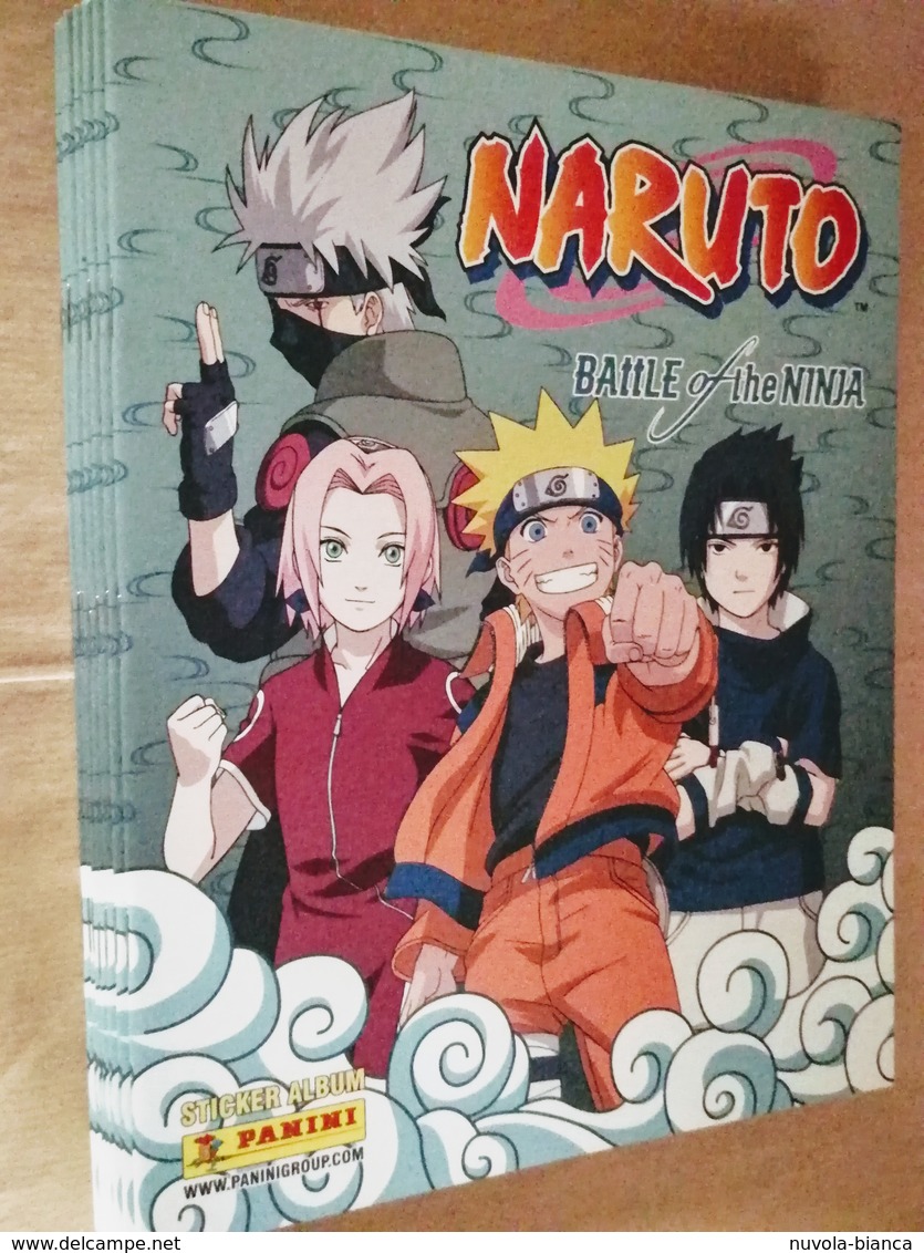 Naruto Battle Of The Ninja Album Vuoto Panini 2008 Da Edicola - Edizione Italiana