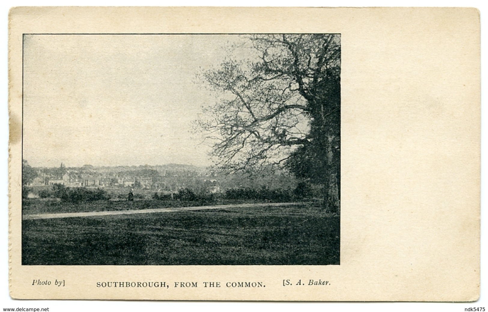 TUNBRIDGE WELLS : SOUTHBOROUGH, FROM THE COMMON - Other & Unclassified