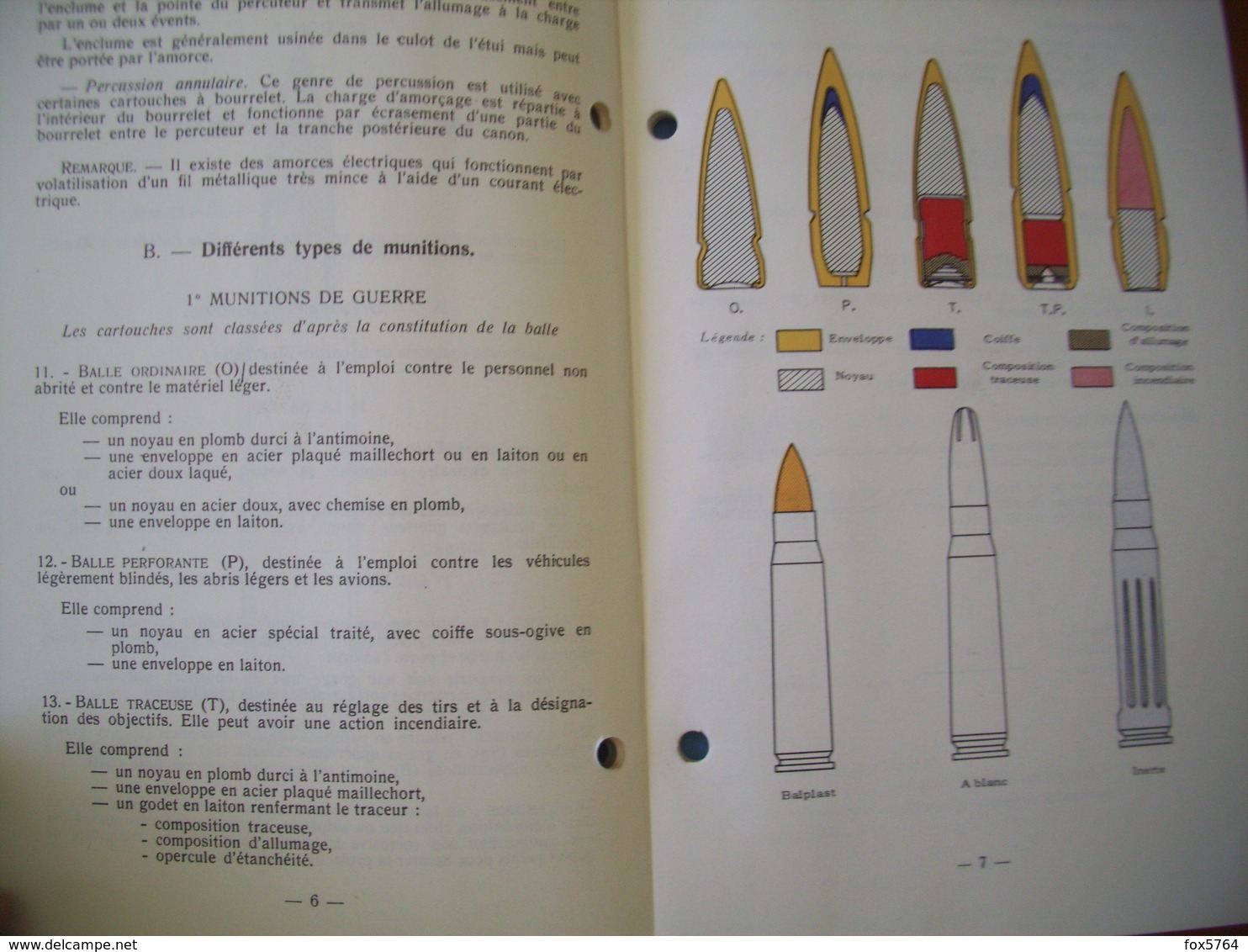 REGLEMENT SUR L'ARMEMENT DE L'INFANTERIE / LES MUNITIONS DE PETIT CALIBRE / 3 - Documents