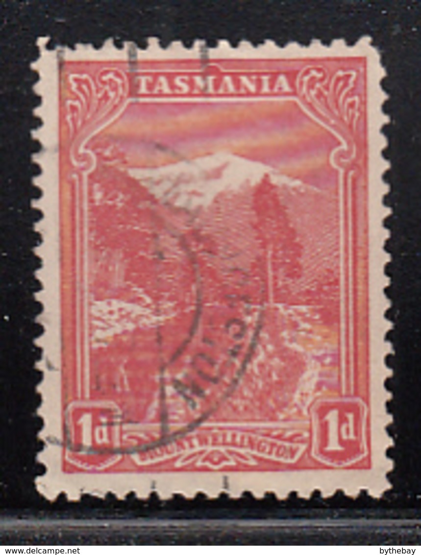 Tasmania 1905-1908 Used Sc 103 1p Mt Wellington - Oblitérés