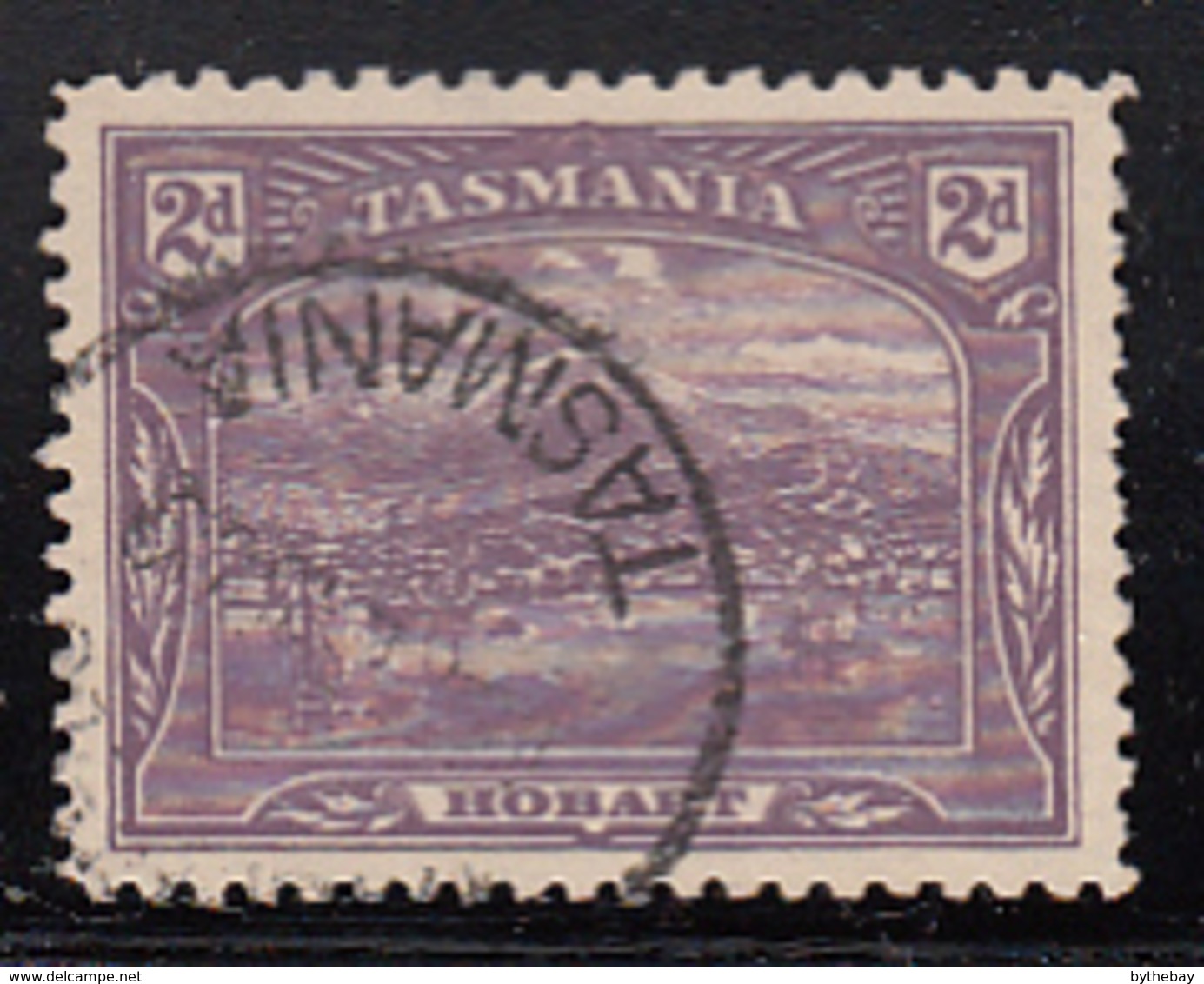 Tasmania 1905-1908 Used Sc 104 2p Hobart - Oblitérés