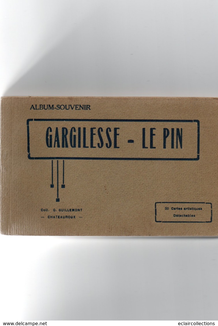 Gargilesse-Le Pin    36     Carnet 20 Cartes Sépia  Vues Diverses    (voir Scan) - Sonstige & Ohne Zuordnung