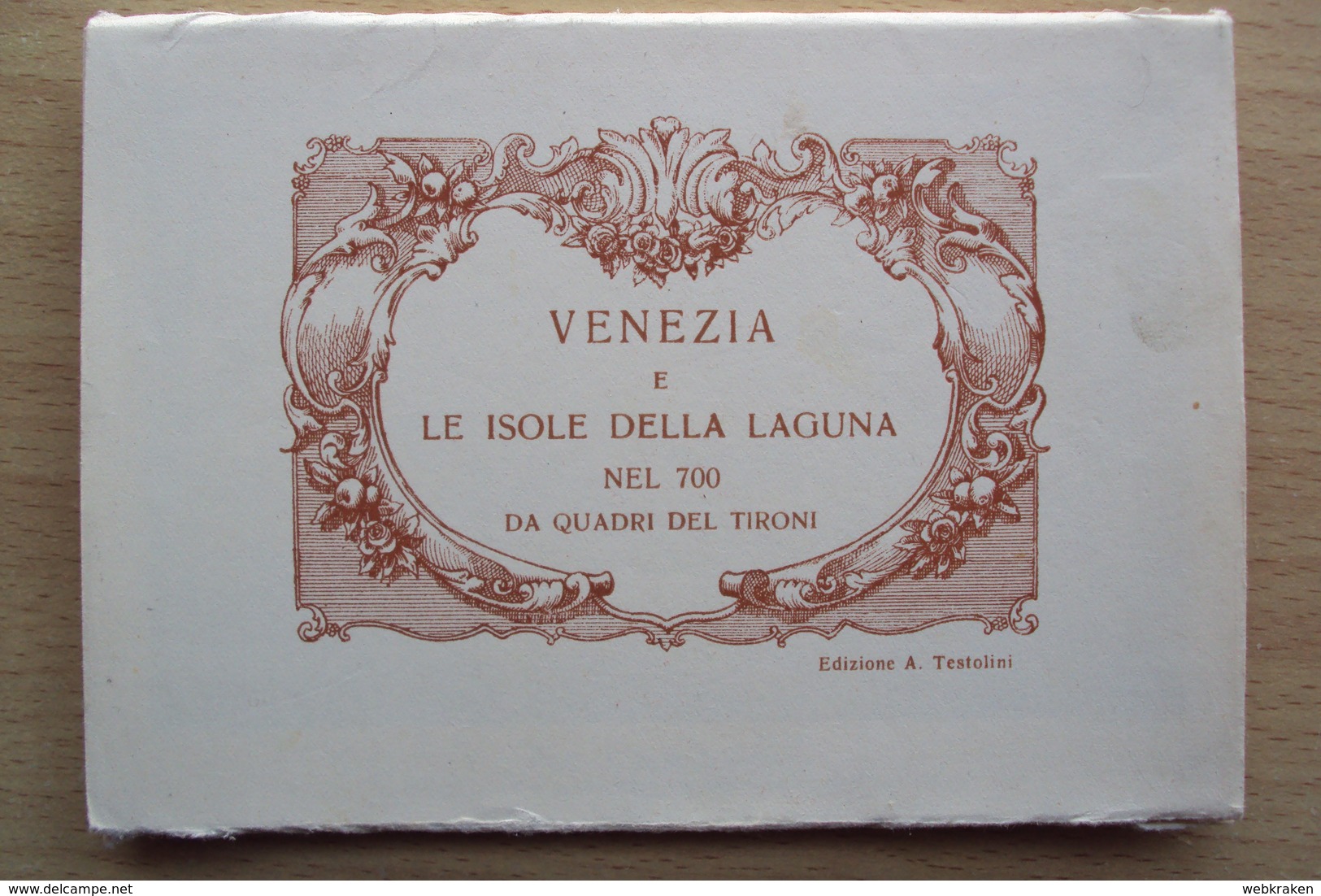 ITALIA VENETO VENEZIA LIBRETTO DI CARTOLINE RICORDO LE ISOLE DELLA LAGUNA - Venezia (Venedig)