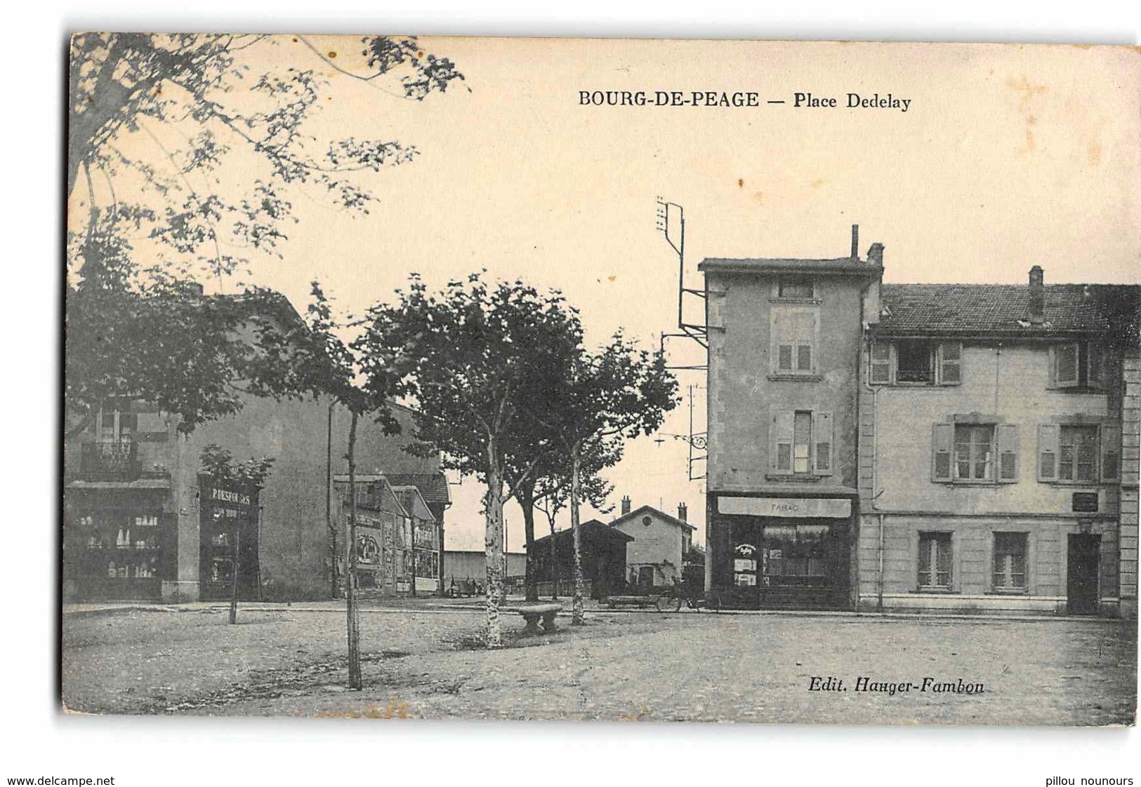 Bourg De Peage_Place Dedelay_Etat Superbe. - Other & Unclassified