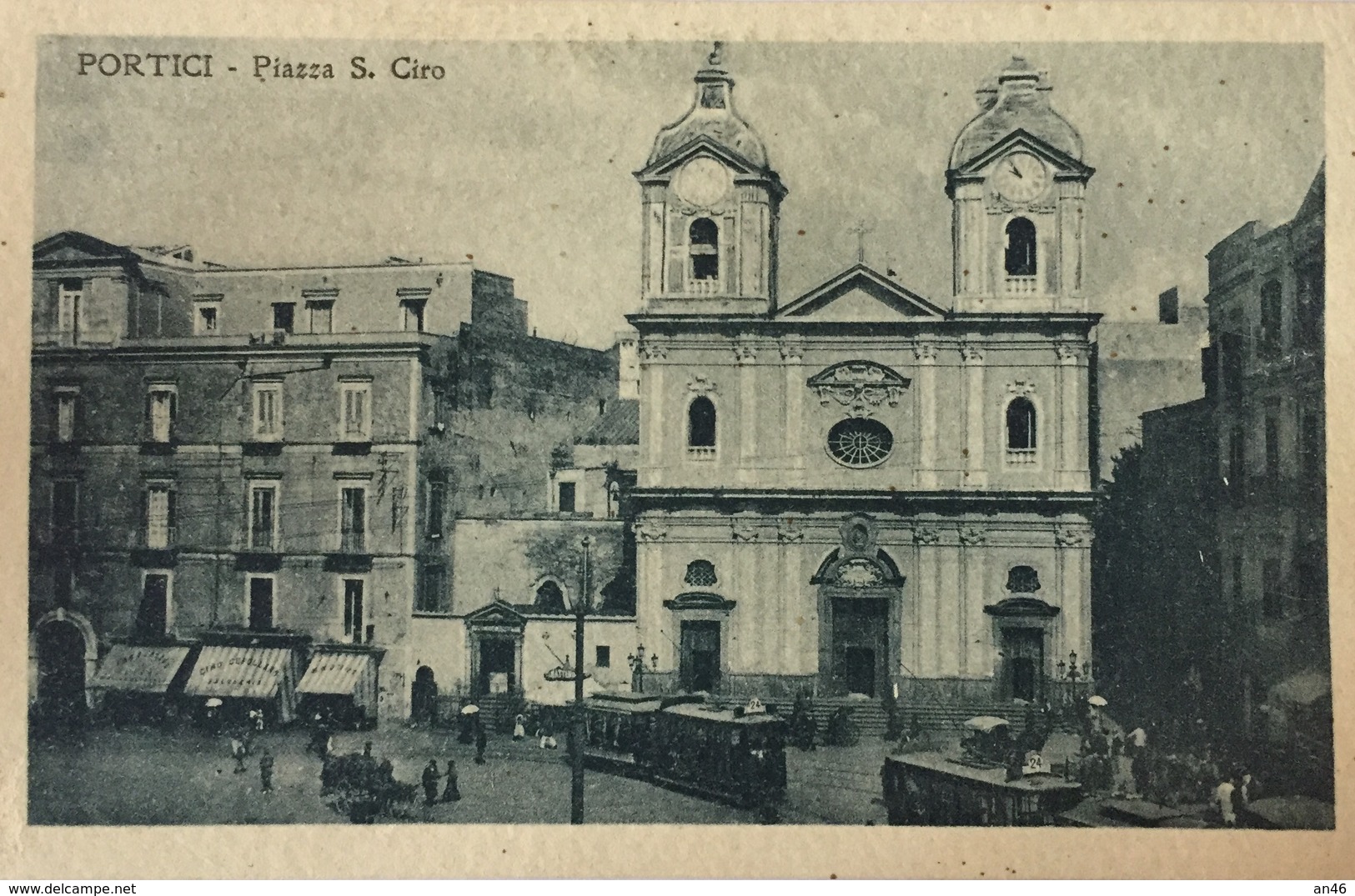 PORTICI PIAZZA S. CARLO  VG AUTENTICA 100% - Portici