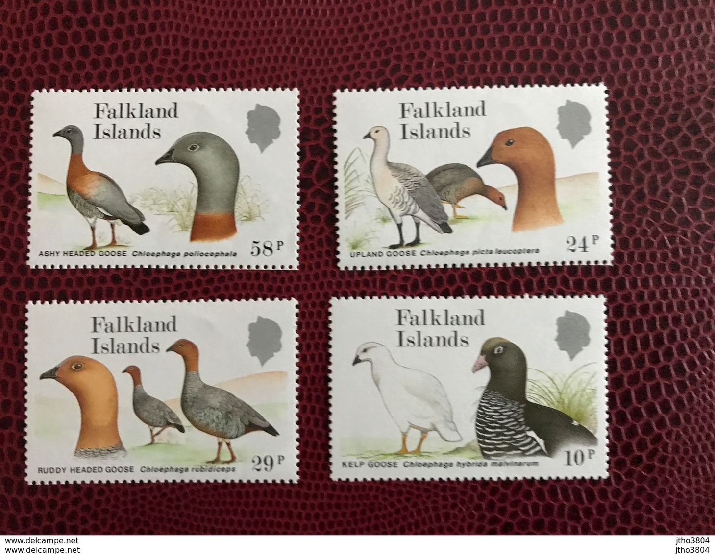 MALOUINES FALKLAND 1988 Serie Complète  4v Neuf ** MNH Mi 480 A 483 - Other & Unclassified