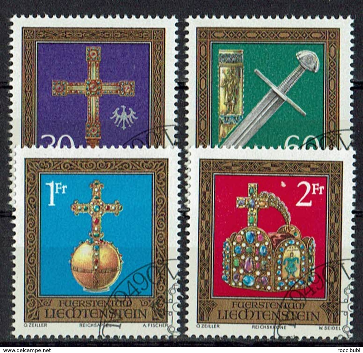 Liechtenstein 1975 // Mi. 625/628 O - Used Stamps