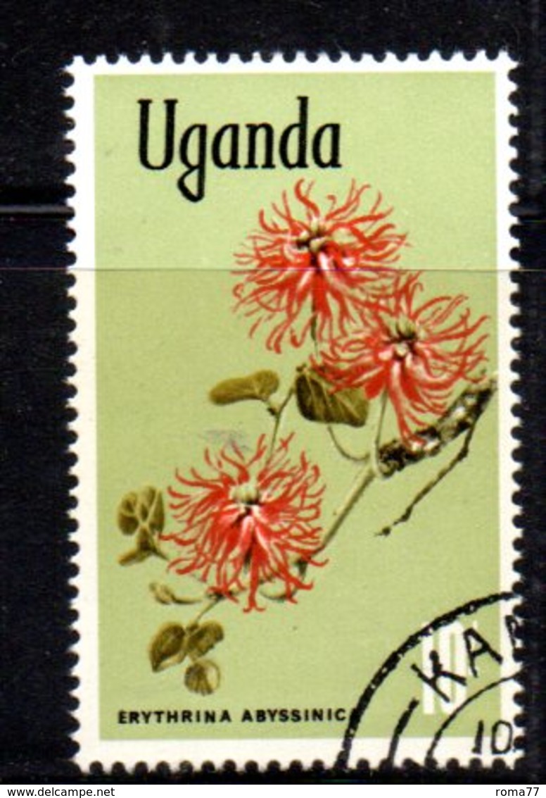 APR1494 - UGANDA OUGANDA 1969 ,  Yvert  N. 95  Usato (2380A) . - Uganda (1962-...)