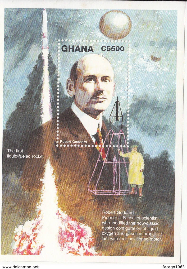 1998 Ghana   Inventors Inventions Electricity Science Medicine Health Complete Set Of 4 Sheets MNH - Ghana (1957-...)