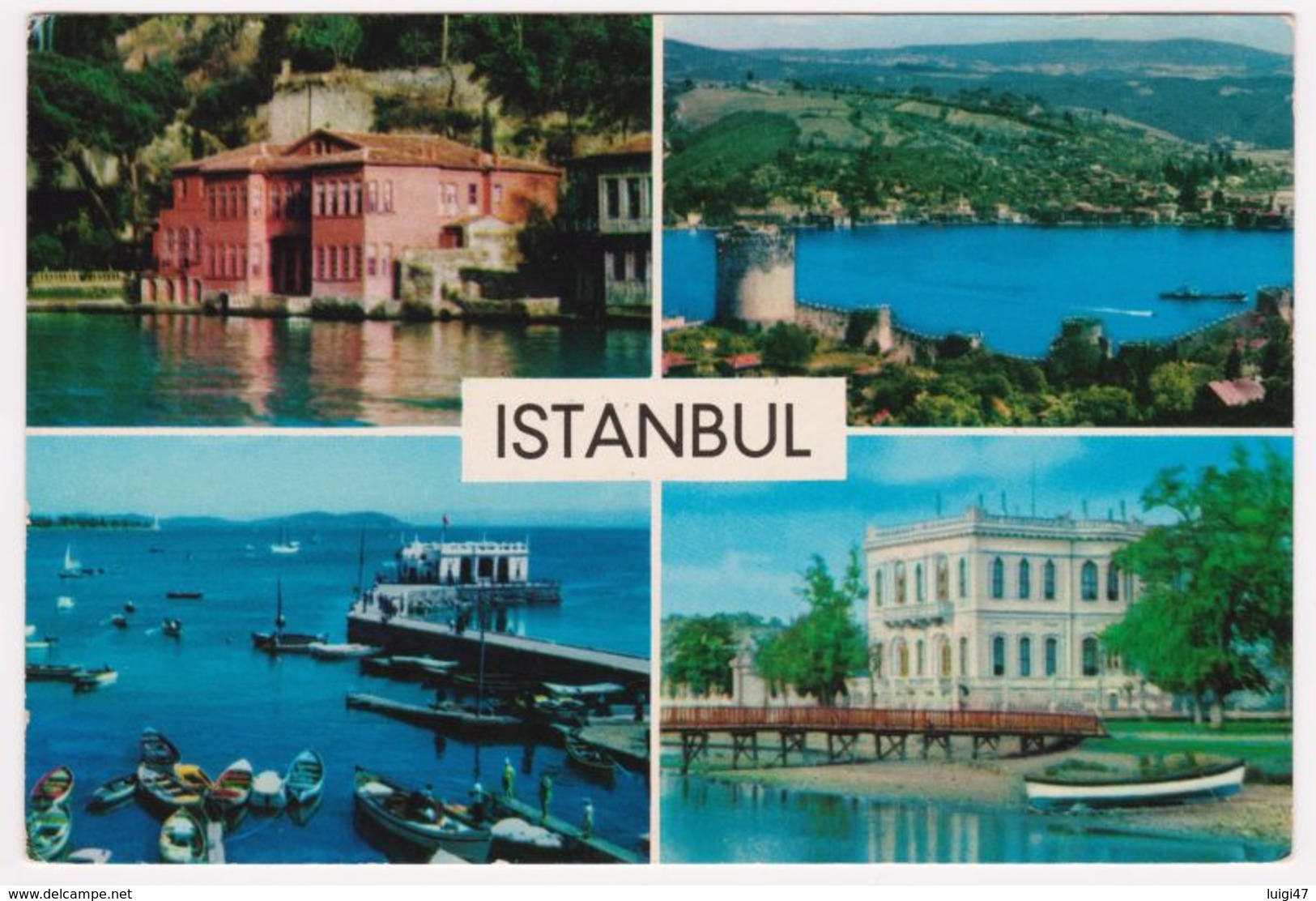 1965--1980 3 Cartoline  Da Istambul - Turchia
