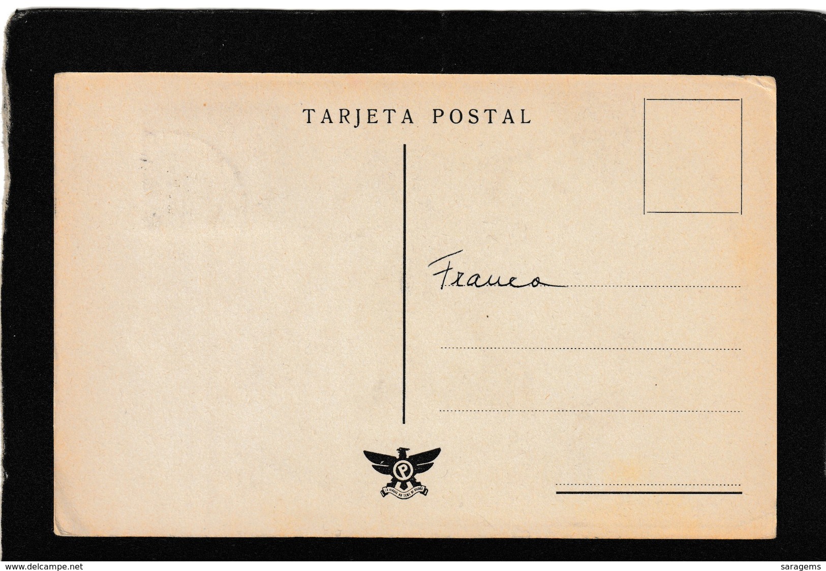 Spain-General SS. Franco Ml. HSP. Glor. 1910 - Antique Postcard - Autres & Non Classés