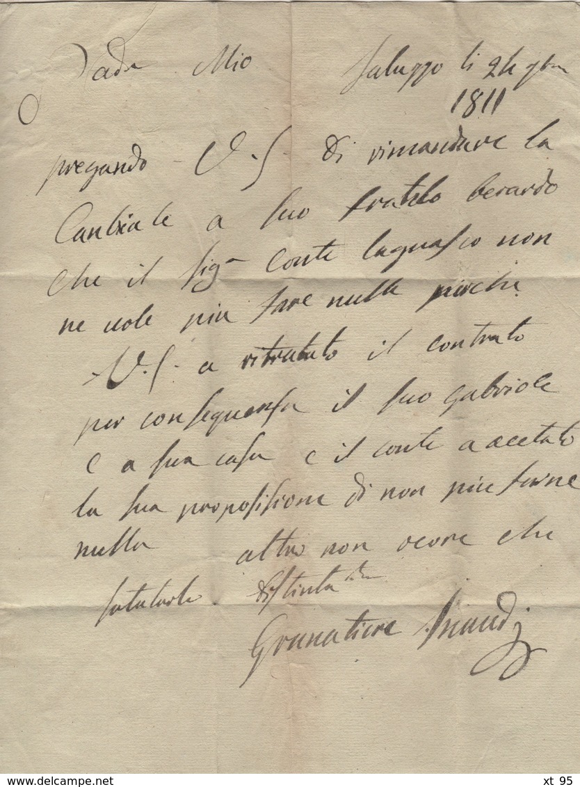 Saluces - 105 - 1811 - Departement Conquis De La Stura - 1792-1815 : Departamentos Conquistados