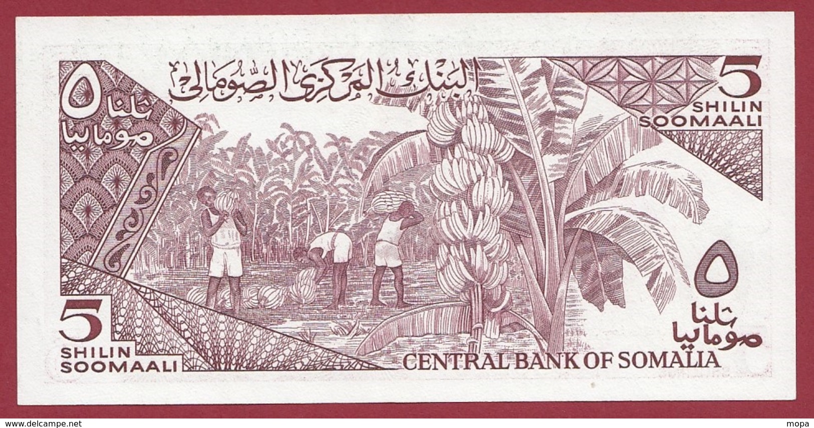 Somalie -5 Shilin 1987 -UNC (NEUF) - Somalië