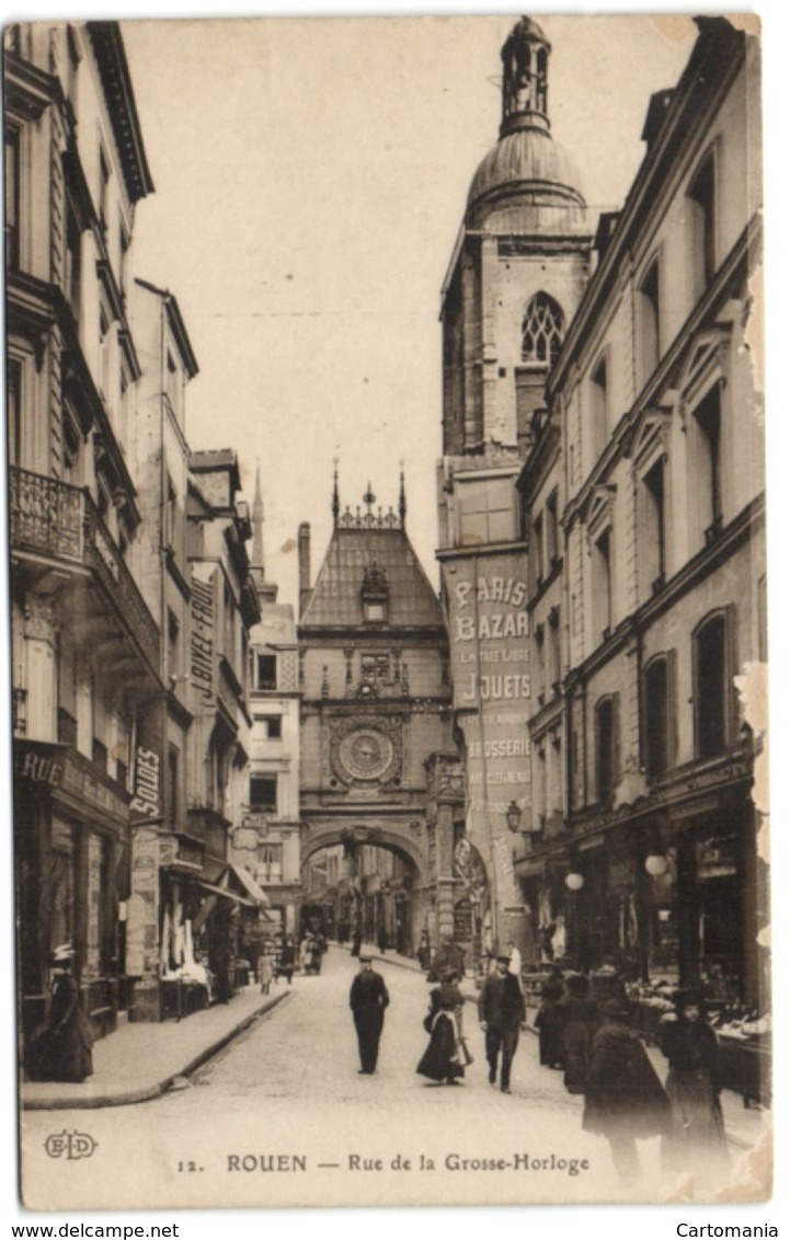 Rouen - Rue De La Grosse-Horloge - Rouen