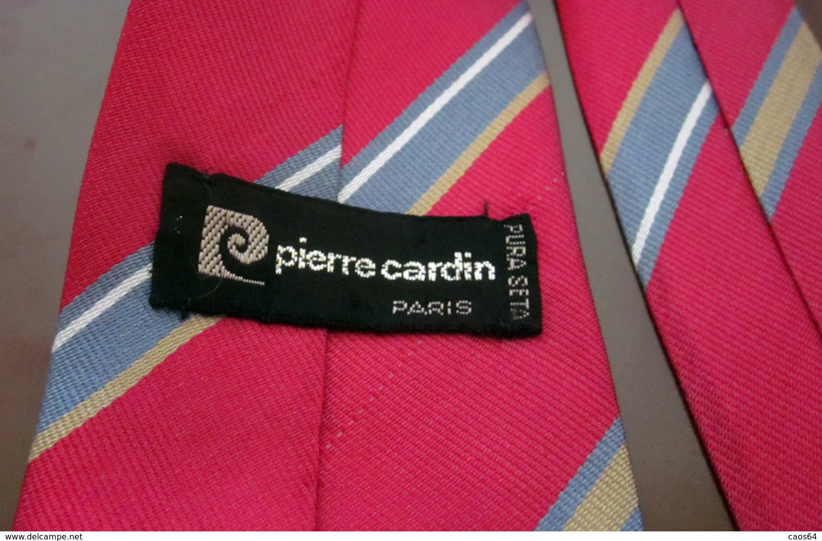 CRAVATTA PIERRE CARDIN  SETA NATURALE 100 %  PARIS VINTAGE - Corbatas