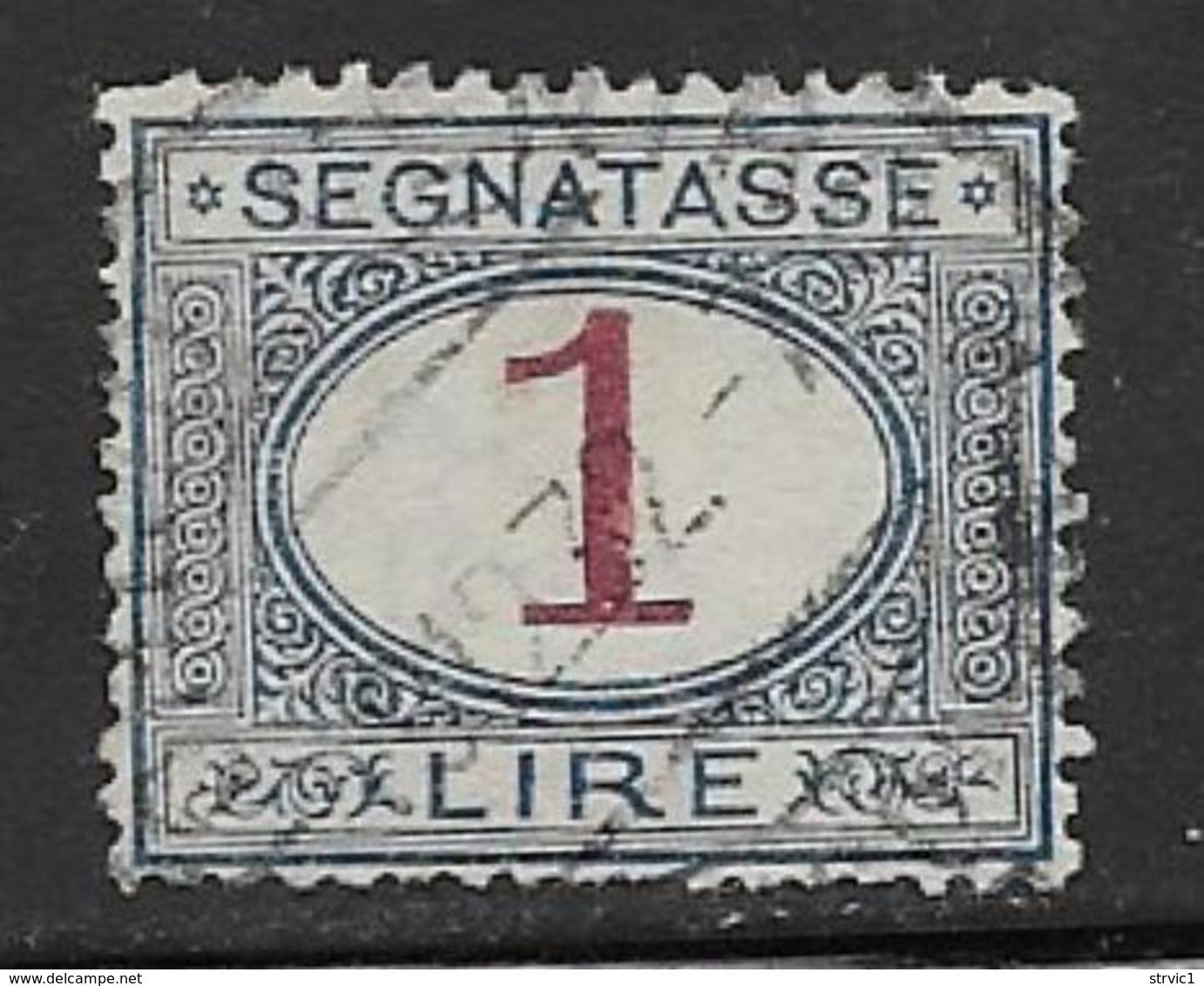 Italy Scott # J14 Used Postage Due, 1894 - Postage Due