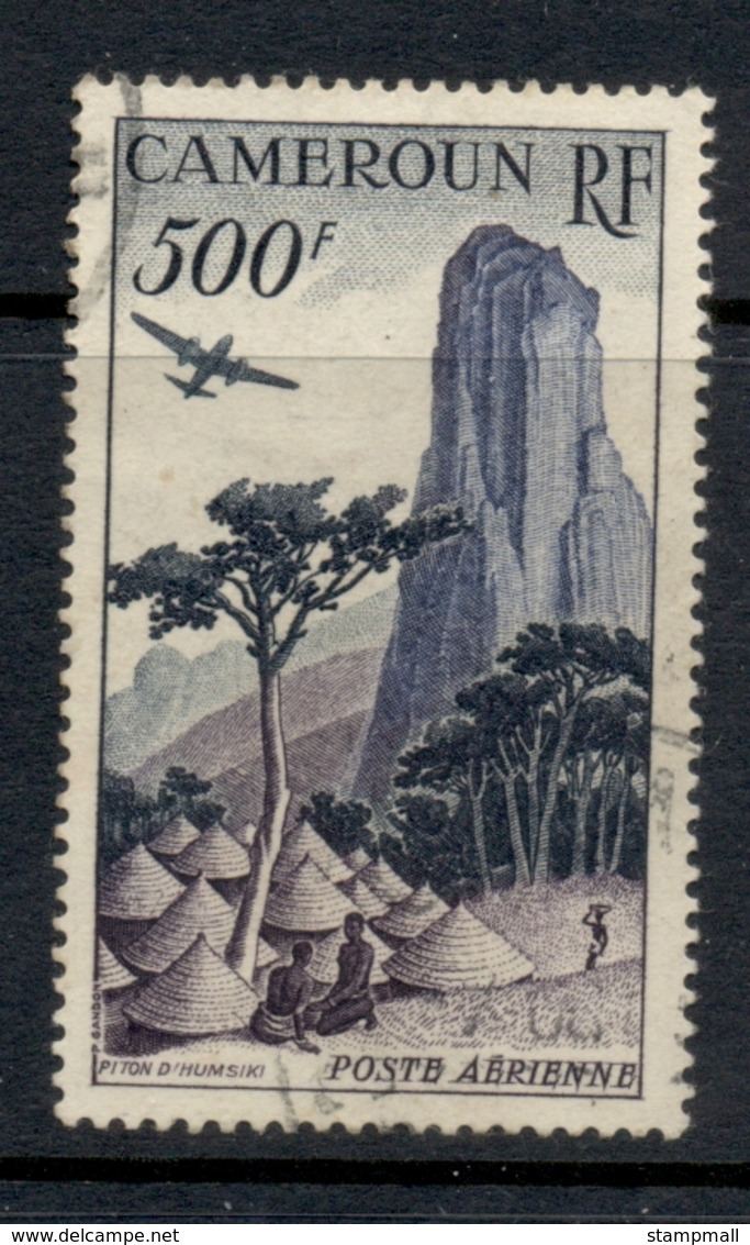 Cameroun 1953 Rhumski Peak Airmail FU - Other & Unclassified