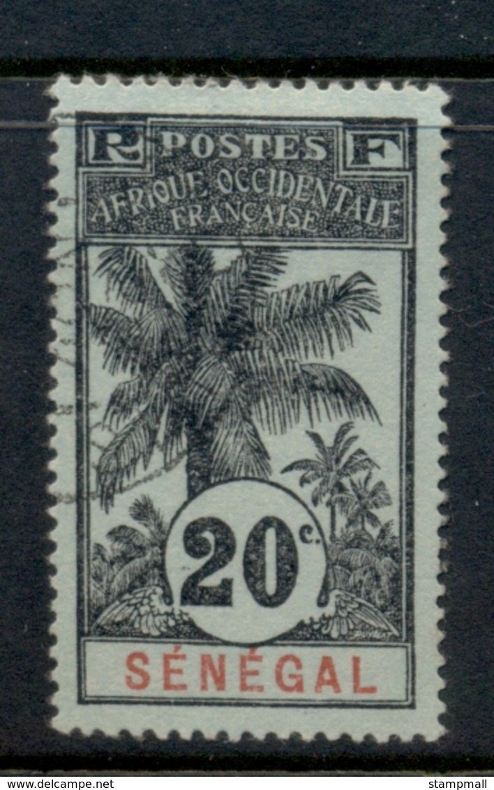 Senegal 1906-07 Oil Palms 20c FU - Used Stamps