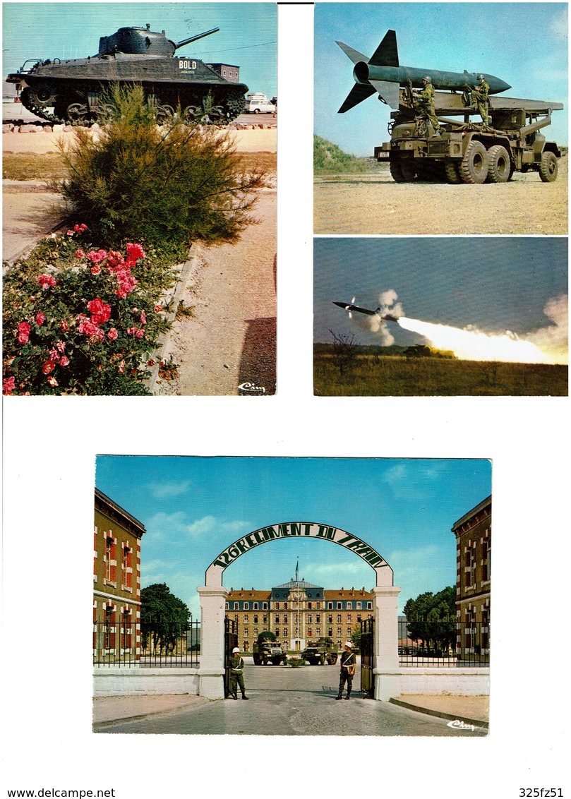 ARMEE /  Lot De 45 Cartes Postales Modernes écrites - 5 - 99 Cartes