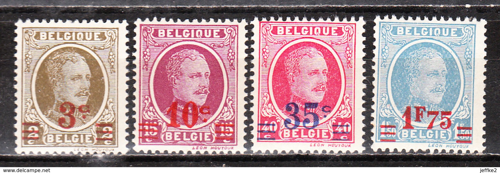 245/48**  Houyoux Surchargés - Série Complète - MNH** - COB 5 - Vendu à 12.50% Du COB!!!! - Neufs