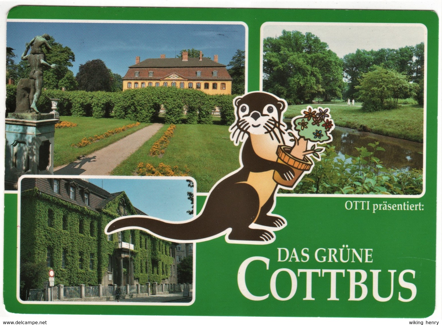 Cottbus - Mehrbildkarte 11   Stadt Der Bundesgartenschau BUGA 1995 - Cottbus