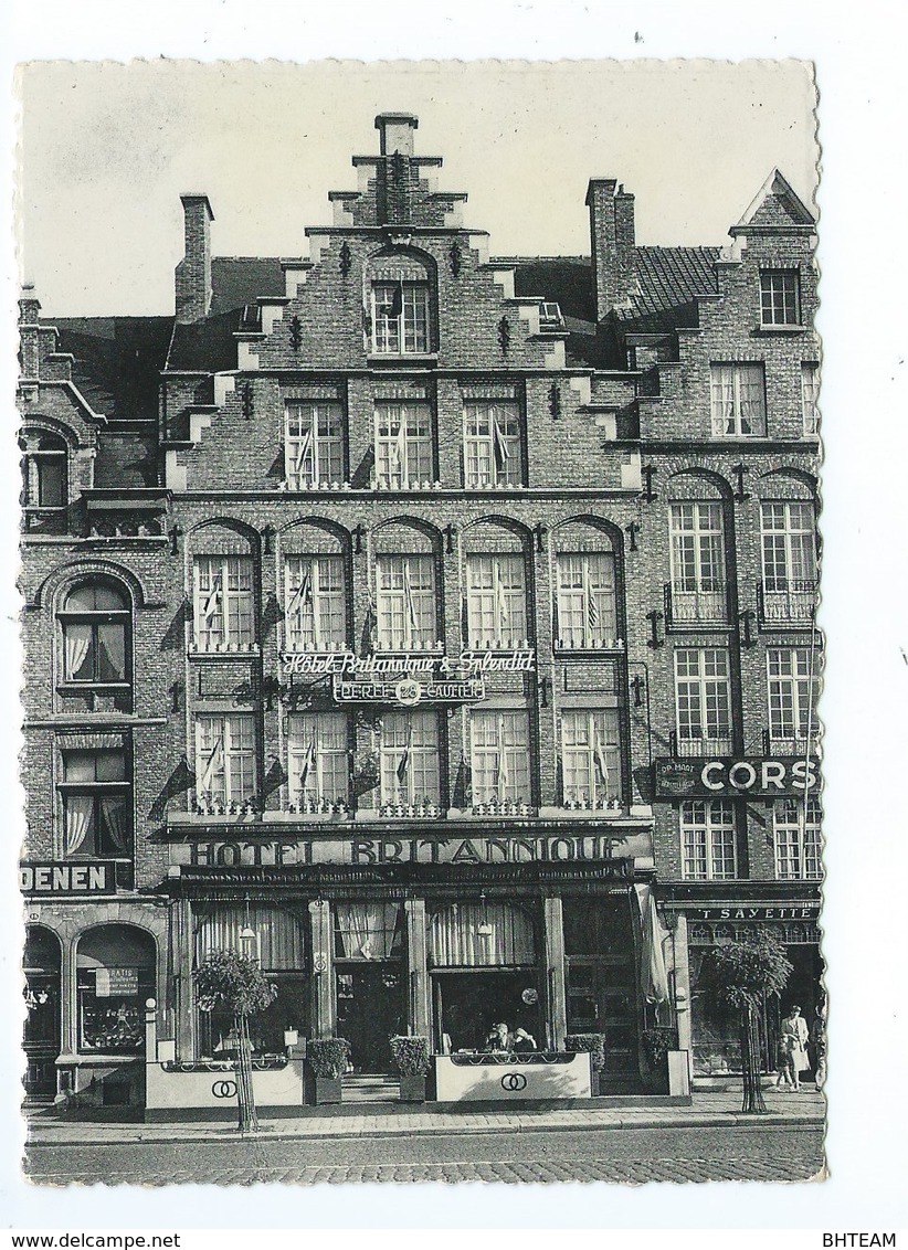 Ieper Ypres Hotel Splendid Et Britannique - Ieper